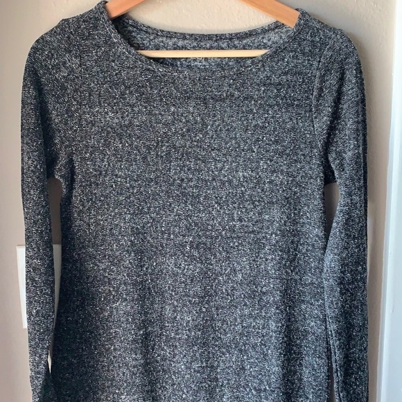 LOFT Long Sleeve Lightweight Sweater Mini Dress - Picture 1 of 4